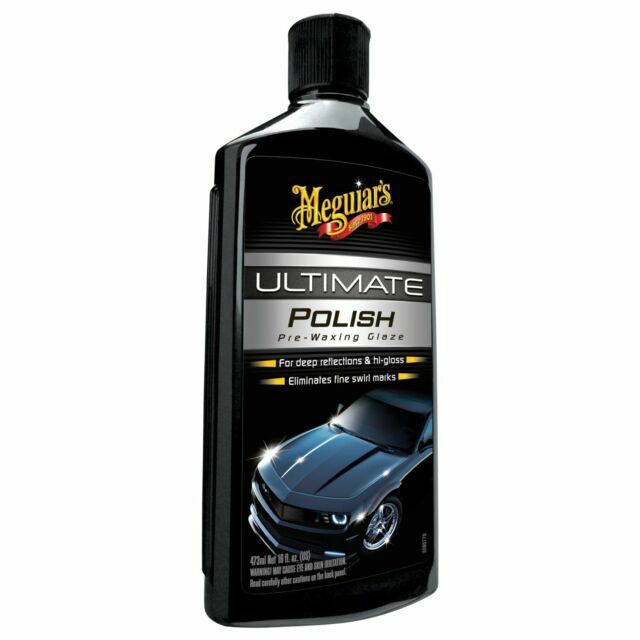 Meguiars Ultimate Polish 473ml Deep Reflection High Gloss Pre Waxing Glaze 19216