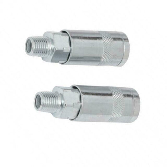 BlueSpot Tools 1/4" BSP Male Air Couplings - 2 Piece