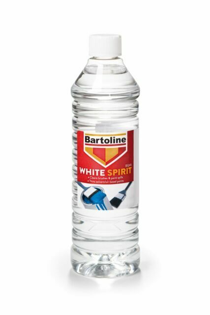 Bartoline White Spirit Thins Solvent/Oil Paint Brush Solvent 750ml 19925070