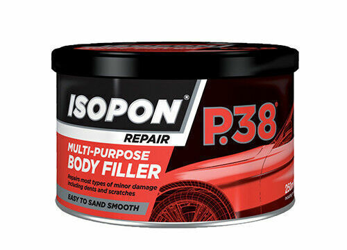 U-POL P38 Easy Sanding Body Filler 250ml Tin - UPOP38S