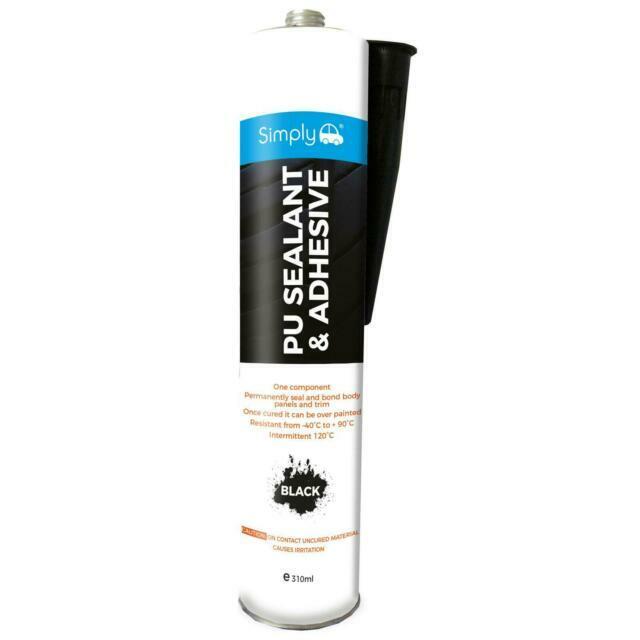 Black PU Sealant Bonding Adhesive Glue Car Seam Sealer Sealant Body Trim 310ml