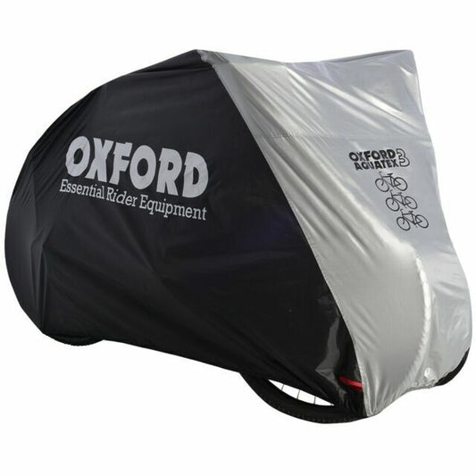 Oxford Aquatex Waterproof Bike Cover - Silver CC102
