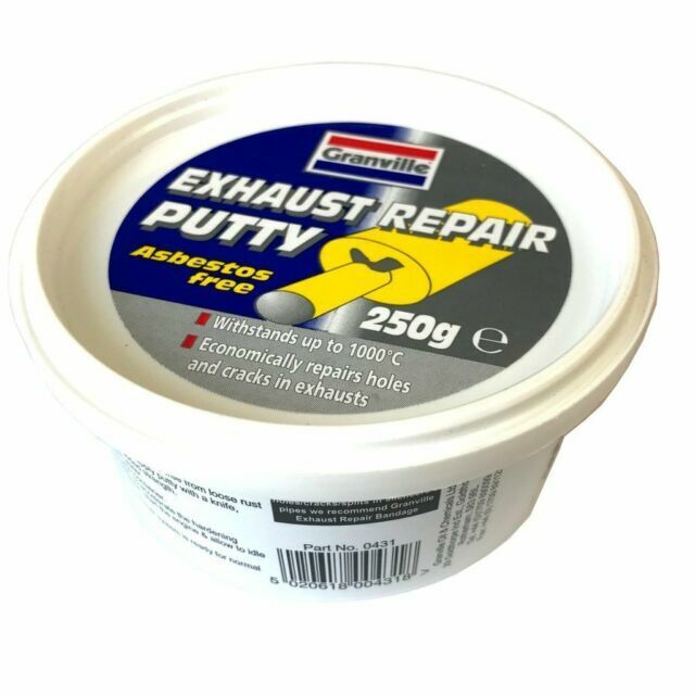 Granville Exhaust Repair Paste Putty Seals Cracks Anti-Rust Assembly 250g