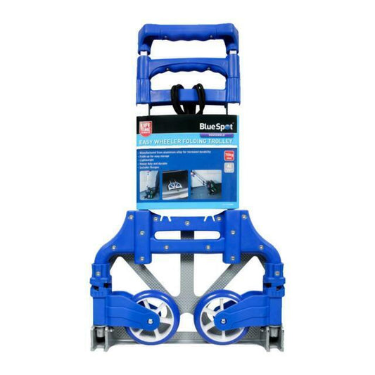 BlueSpot Easy Wheeler Folding Trolley (70KG Max), Heavy Duty
