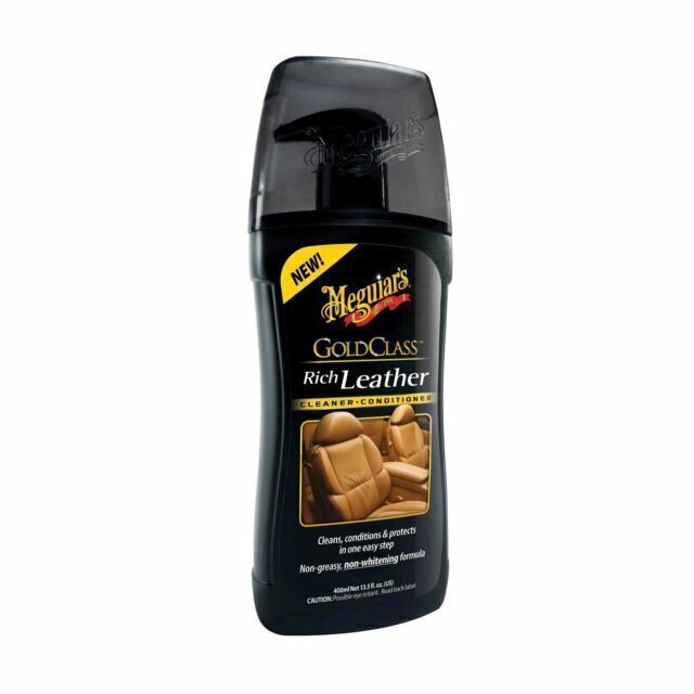 Meguiar's Gold Class Rich Leather Cleaner and Conditioner 400ml
