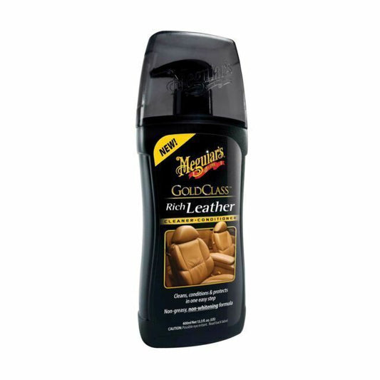 Meguiar's Gold Class Rich Leather Cleaner and Conditioner 400ml