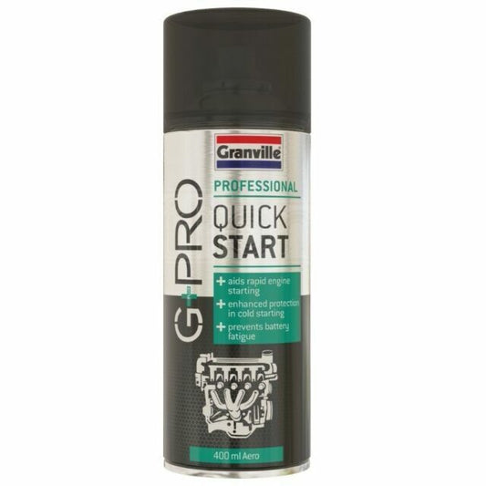 Granville Quick Easy Cold Engine Starting Spray Petrol Diesel Engine 400ml