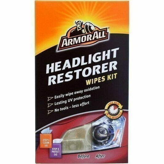 Armor All Headlight Restorer Wipes Kit (‎GAA18514ML6A)
