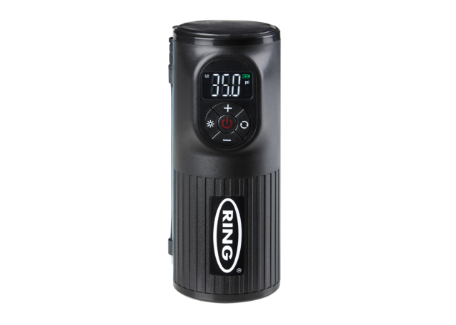Ring Automotive RTC2000 digital rechargeable cordless tyre inflator air compress
