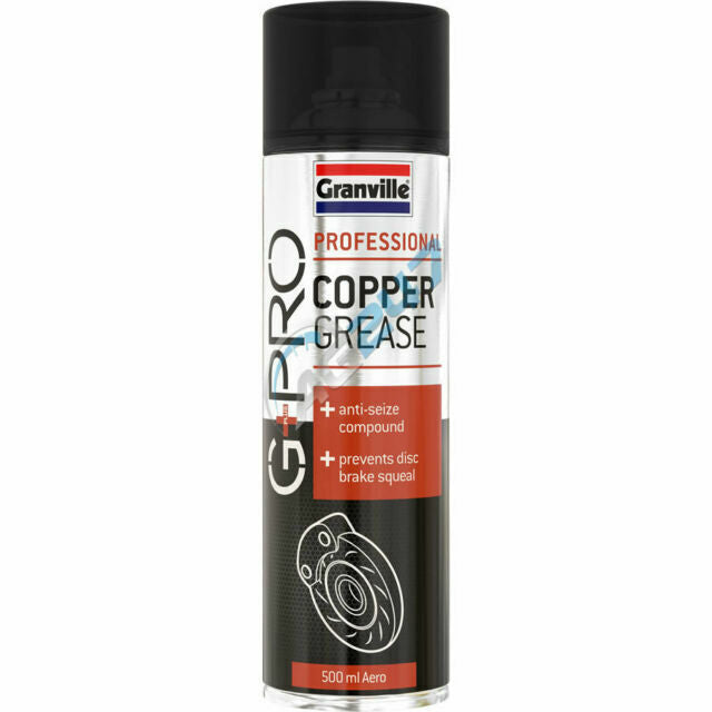 Granville Copper Grease Spray Lubrication Aerosol 500ml High Temperature Formula