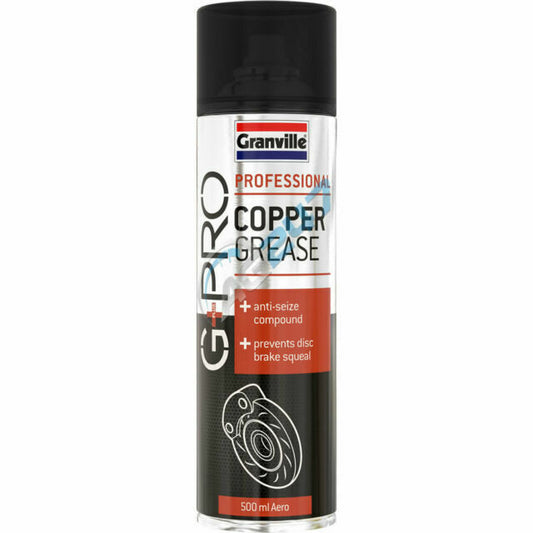 Granville Copper Grease Spray Lubrication Aerosol 500ml High Temperature Formula