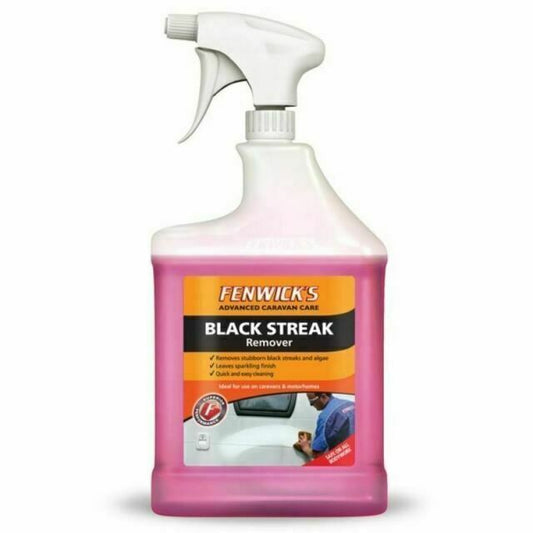 Fenwick's Black Streak Remover - Caravan  & Motorhome Cleaner-  1L Spray Bottle