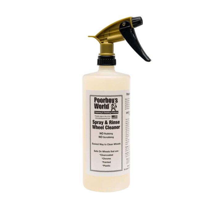 Poorboys World Spray And Rinse Wheel Cleaner 946ml PB-SPR32