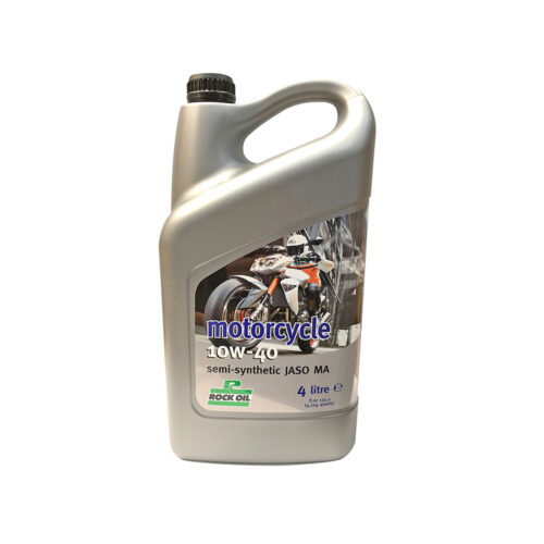 Rock Oils Motorcycle 10w40 4l Semi-Synthetic Oilvvvvv