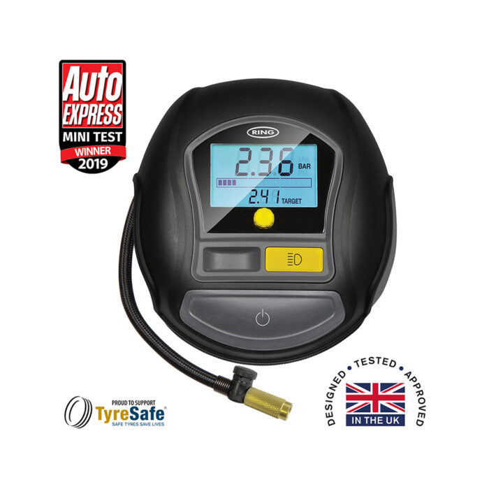 RING Rapid Digital TYRE INFLATOR RTC1000