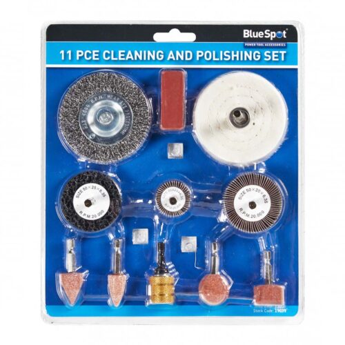 bluespot 11 pce cleaning and polishing set BSP19039