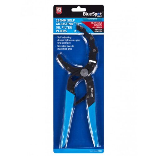 bluespot 280mm self adjusting oil filter pliers 60-120 BSP07005