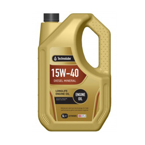 TECHNOLUBE 15W-40 DIESEL MINERAL ENGINE OIL - 5L