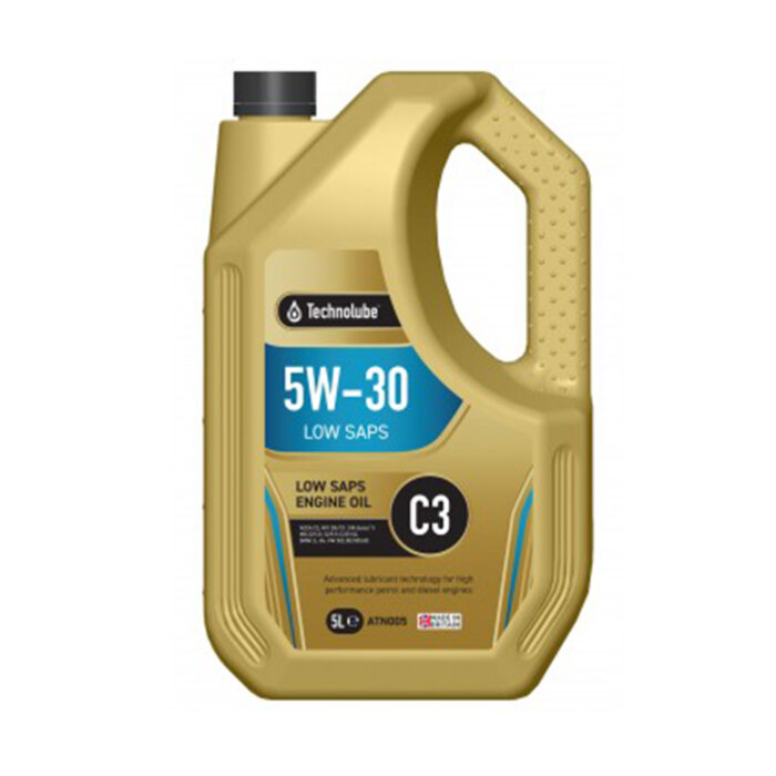 TECHNOLUBE FULLY SYNTHETIC 5W-30 C3 ENGINE OIL - 5L