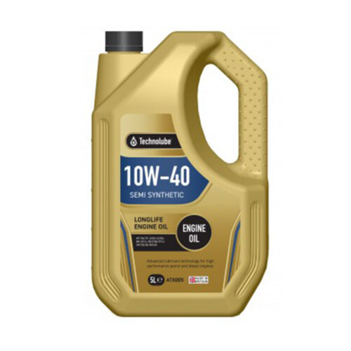 TECHNOLUBE SEMI-SYNTHETIC 10W-40 ENGINE OIL - 5L